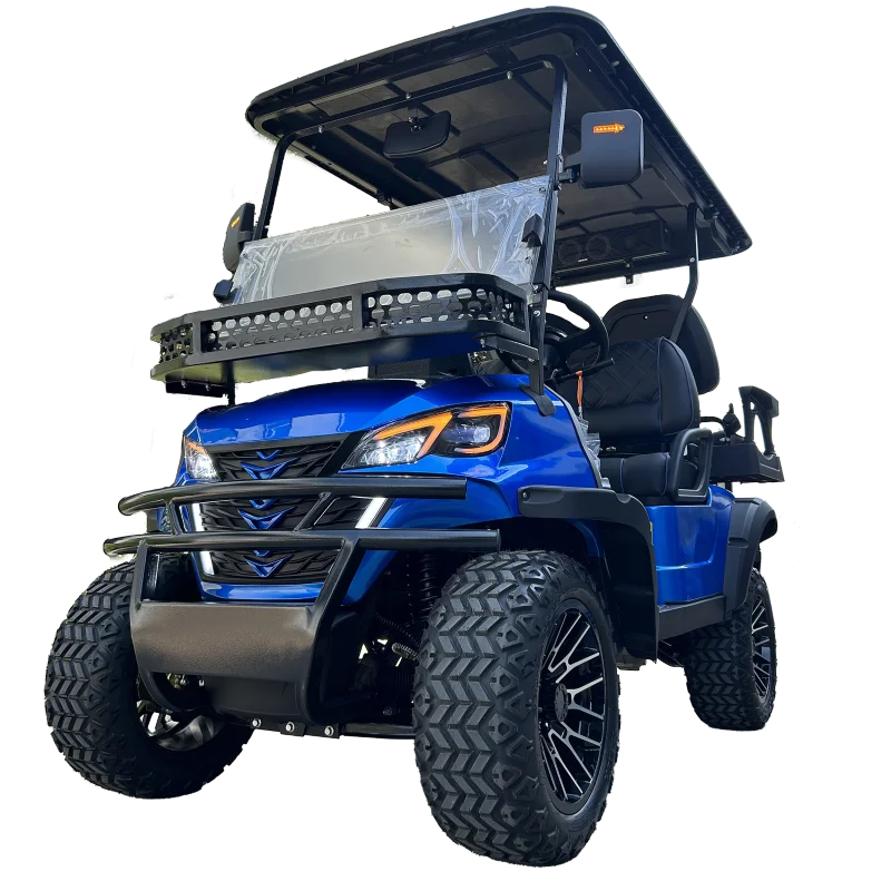 4 + 4 الطريق قبالة عجلات عربة جولف الصيد 2/4/6 مقعد عربة جولف 48/72 فولت عربة جولف #1