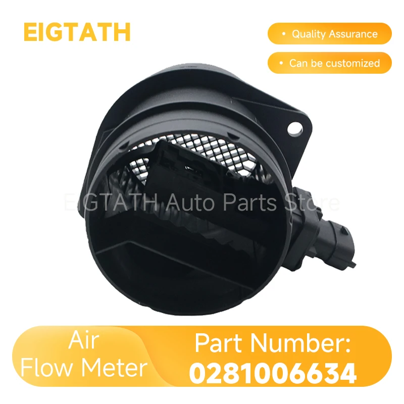 

0281006634 Датчик массового расхода воздуха для Alfa Romeo 159 Brera Spider VW Passat Magotan Audi A3 A4 Skoda Octavia Превосходная запасная часть автомобиля