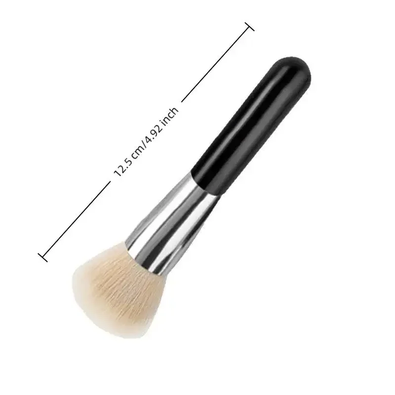 1 pçs pincéis de maquiagem fundação pó rosto blush escova macia rosto escova cosméticos fundação macia compõem ferramentas