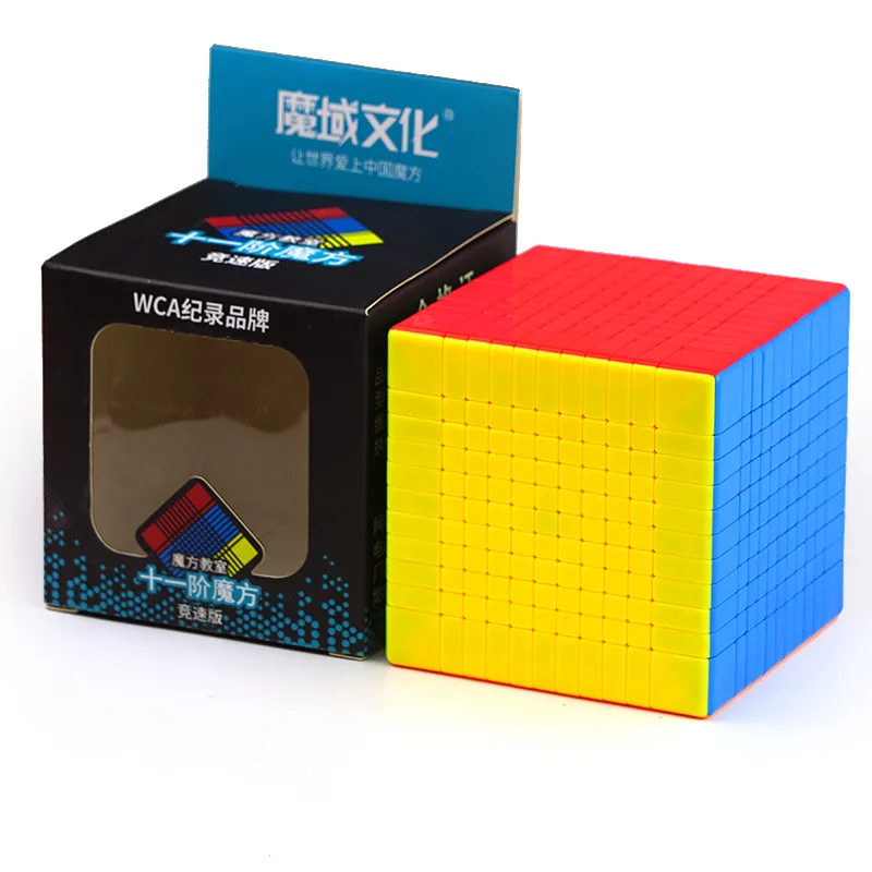 [JudyCube] MoYu MeiLong 11x11 Magic Speed Cube Stickerless Professional Fidget Toys MFJS  Meilong 11 Cubo Magico Puzzle