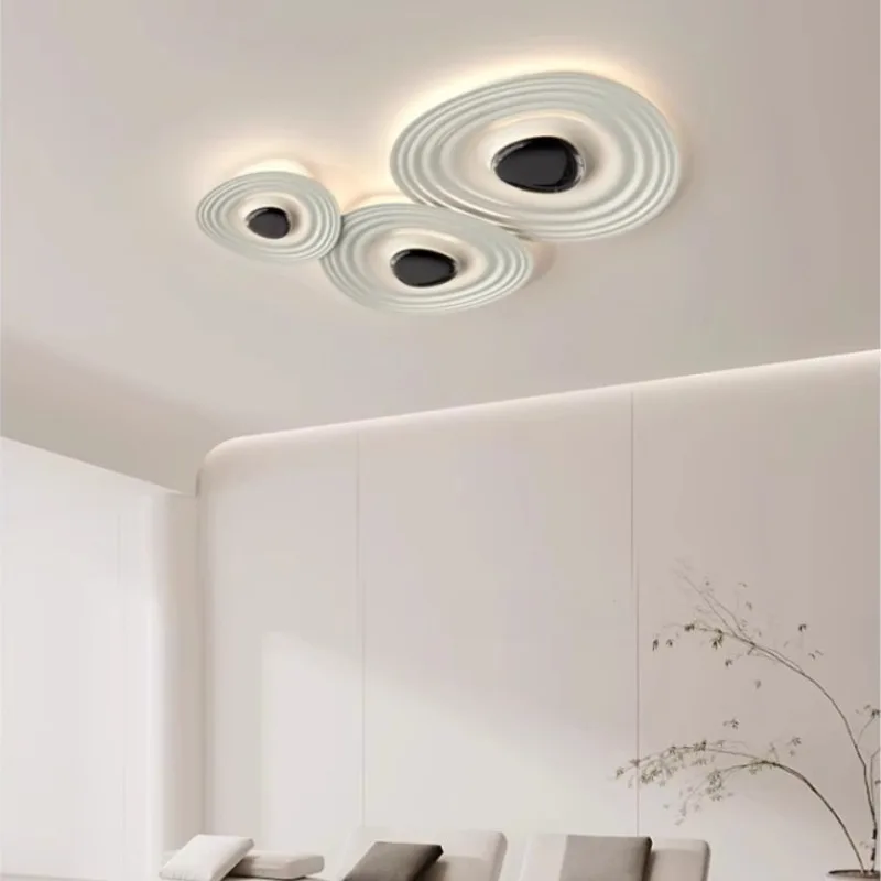 

Postmodern Creative Resin Ceiling Lights Atmospheric Minimalist Lighting Fixture Kitchen Study Cafe Bedroom Clothing Store Decor