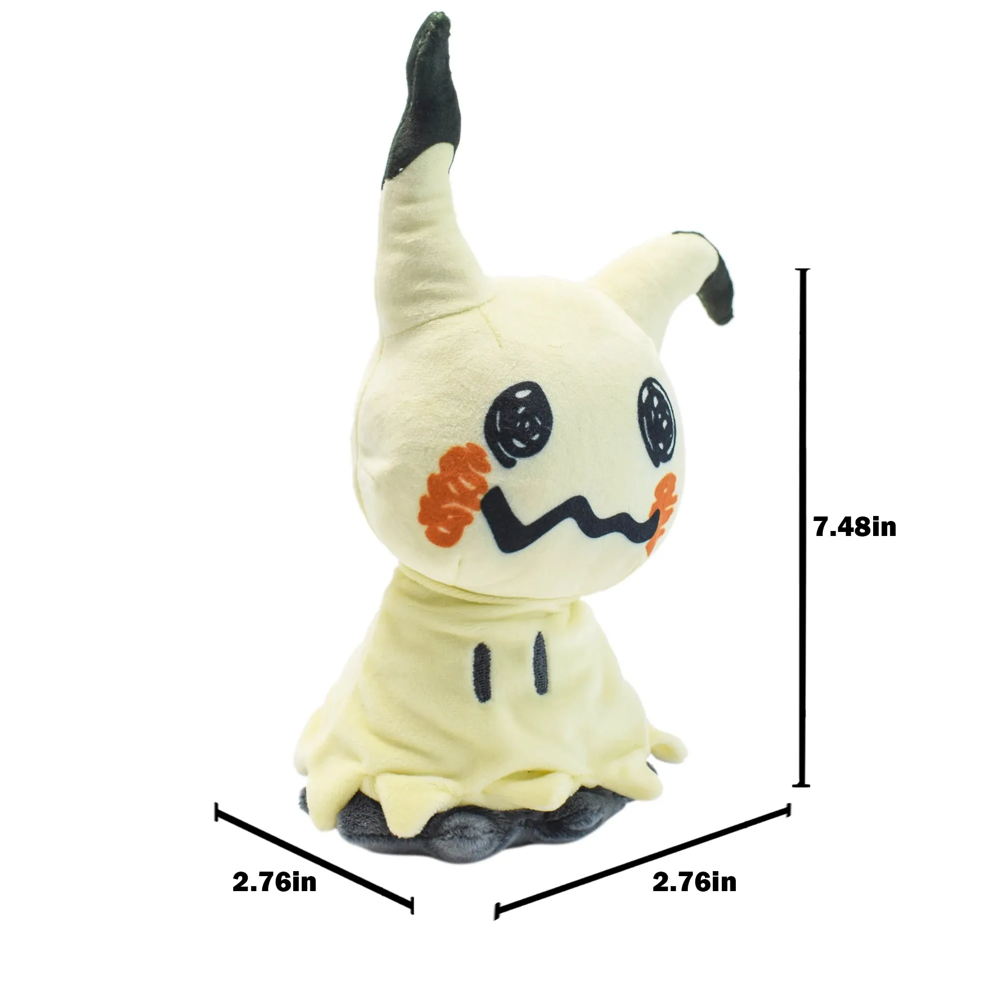 Mimikyu eeveeぬいぐるみ、アニメの人形、誕生日プレゼント、クリスマス、7インチ