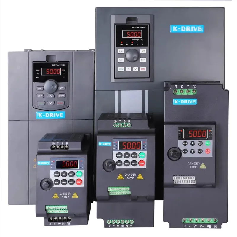 1PCS 0.4KW, 0.75KW, 1.5KW, 2.2KW, 3.7KW, 5.5KW small frequency converters, frequency converters
