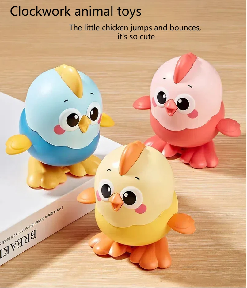New Animated Cartoon Jumping Yellow Chicken Toy - Interactive Fun for Babies Toddlers Kids Gift Baby  Toddler Toys