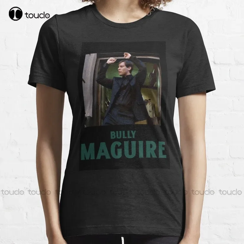 Bully Maguire  Tobey Maguire Classic T-Shirt Xxxl T-Shirts For Men Custom Aldult Teen Unisex Digital Printing Tee Shirt Xs-5Xl