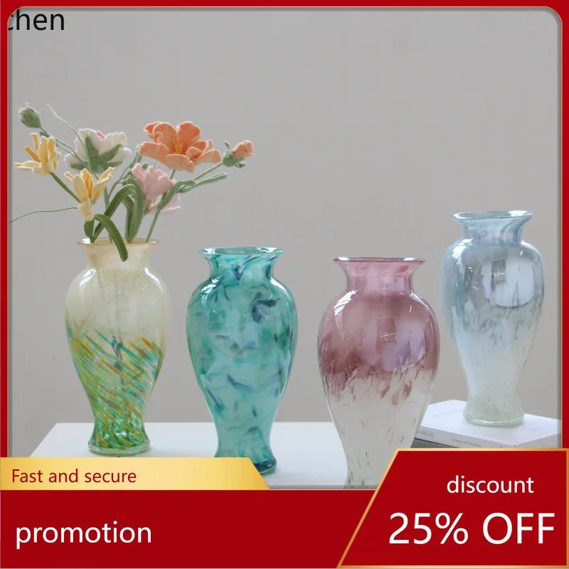 

Zml vase - chinese style floral decoration for dining table and tv cabinet