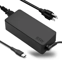 65W USB C Laptop Charger Replacement for Lenovo Thinkpad/Yoga/Chromebook,ADLX65YDC2A Lenovo Laptop Charger