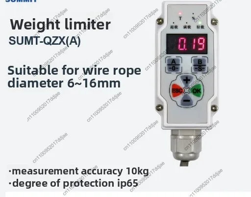 SUMT-QZX(A) 2T Lateral load 5T Lift Load Integrated Digital Hoist Crane Overload Weighting Limiting Device WDS-R100