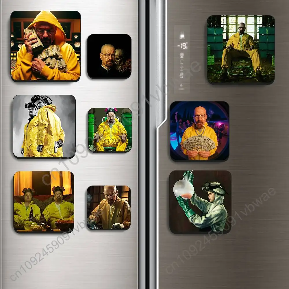 

cool Walter White Breaking Bad Best-Selling Strong Magnetic Fridge Magnets Adhesive to Metal Surfaces Leaves No Residue