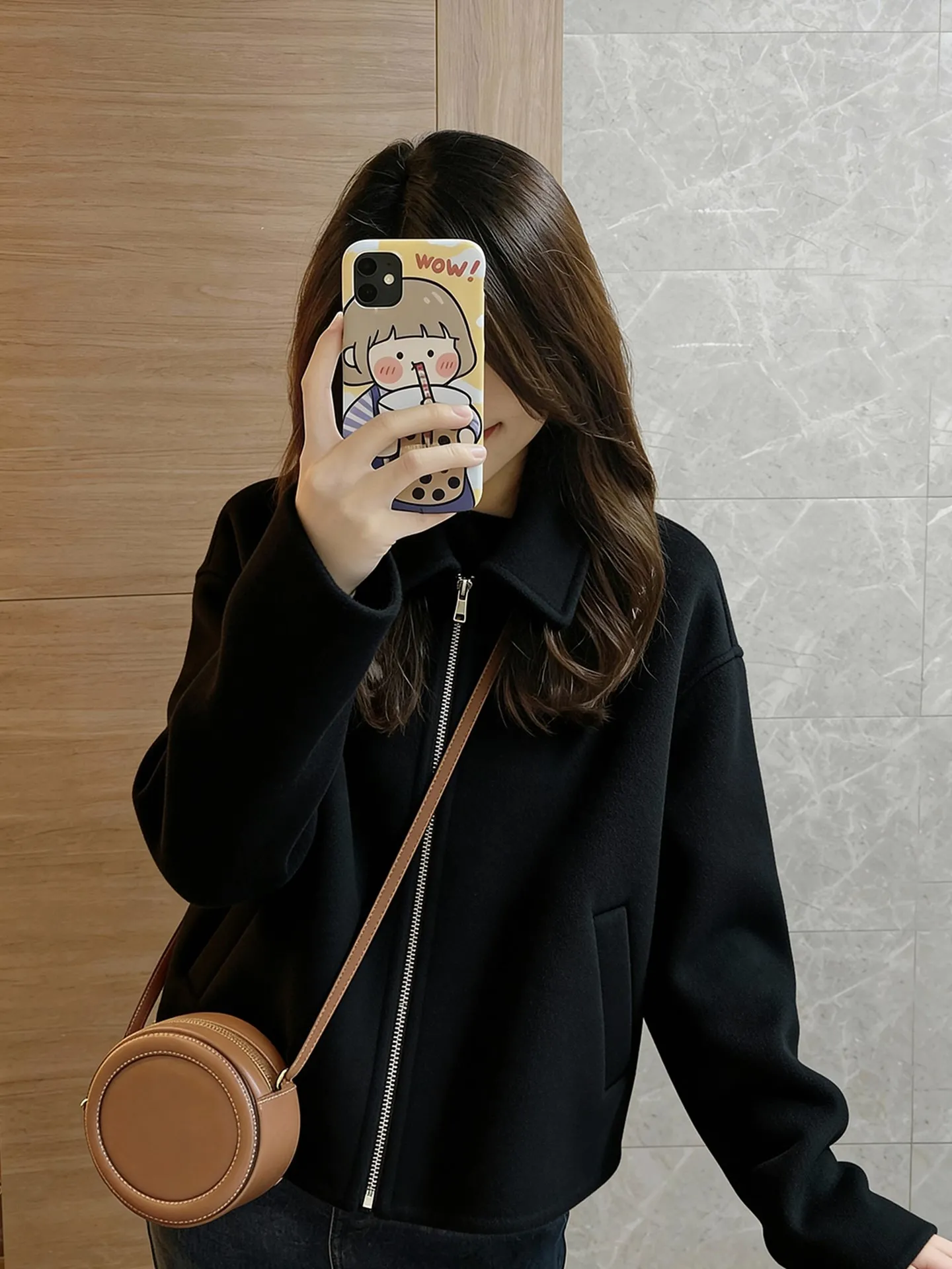 

Универсальный женский зимний топ свободного кроя на молнии, легкий, приталенный, с эффектом стройности, высококачественный