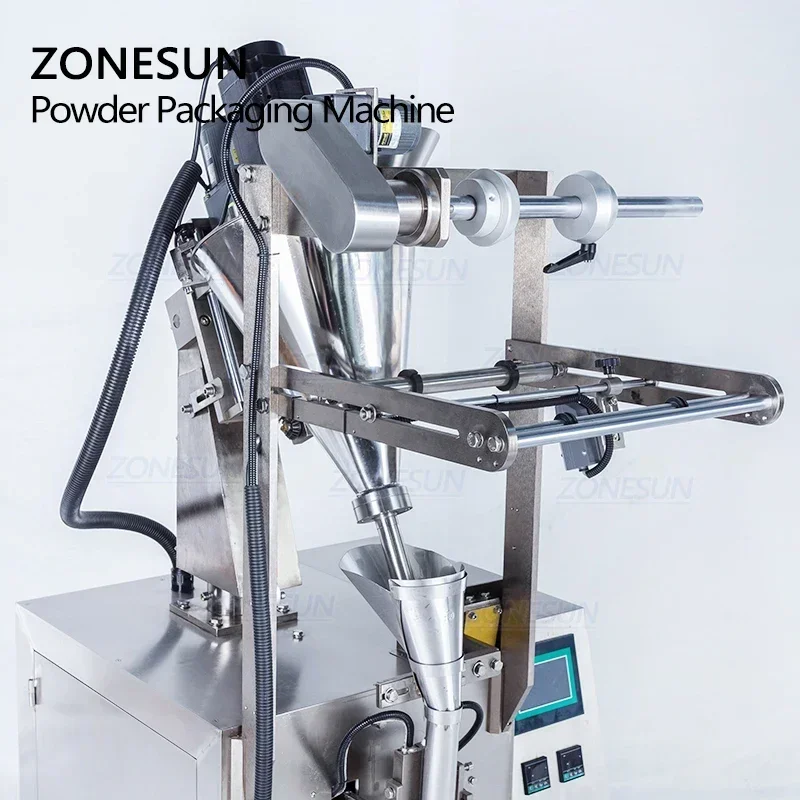 ZONESUN automatique lait café poivre poudre assaisonnement sac Augar remplissage pesage Machine de cachetage Machine d'emballage