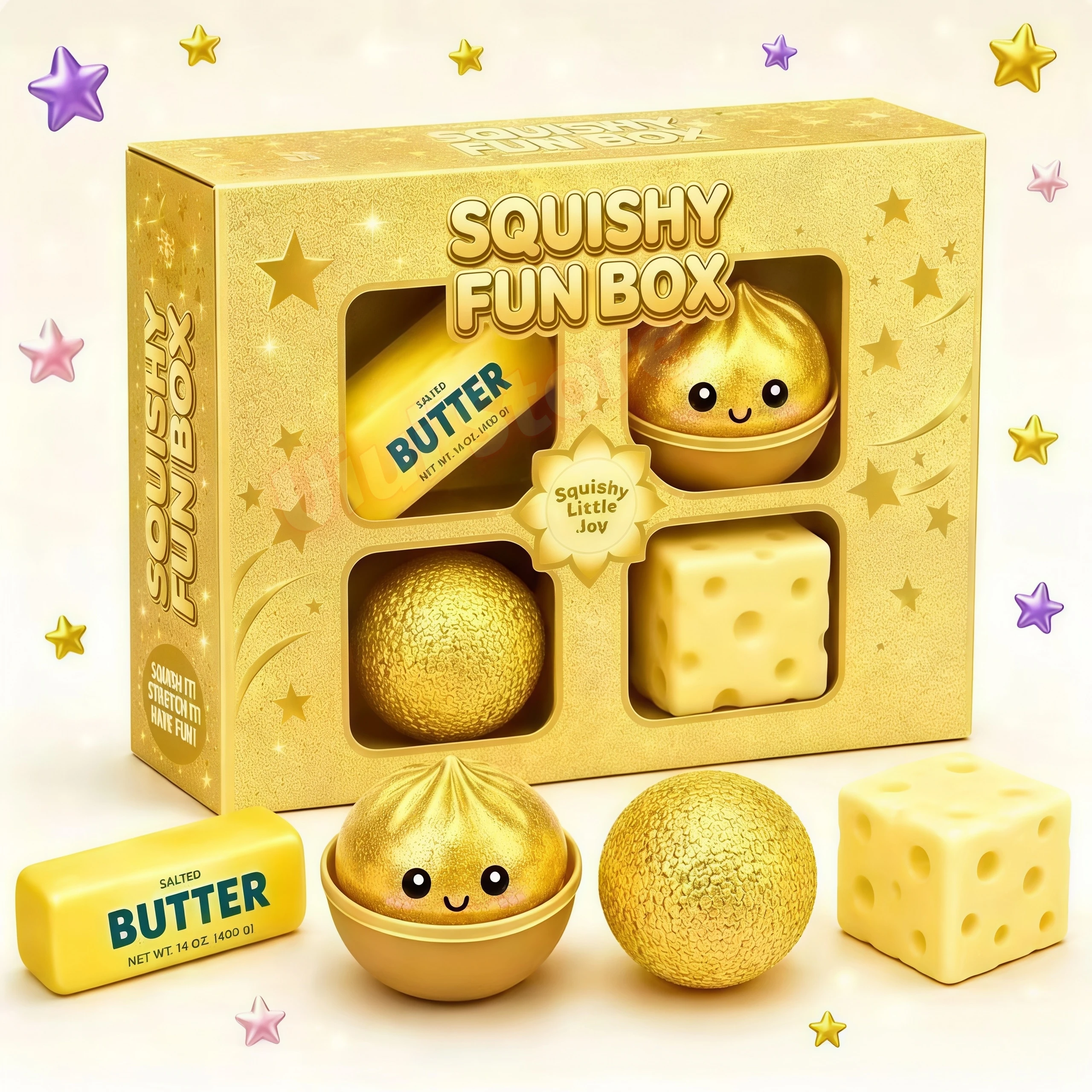 Weihnachts-Squishy-Adventskalender 2026 24-Tage-Countdown Dumpling Squishy Stressabbau Fidget Heimdekoration Überraschungsgeschenkbox – Detail 9