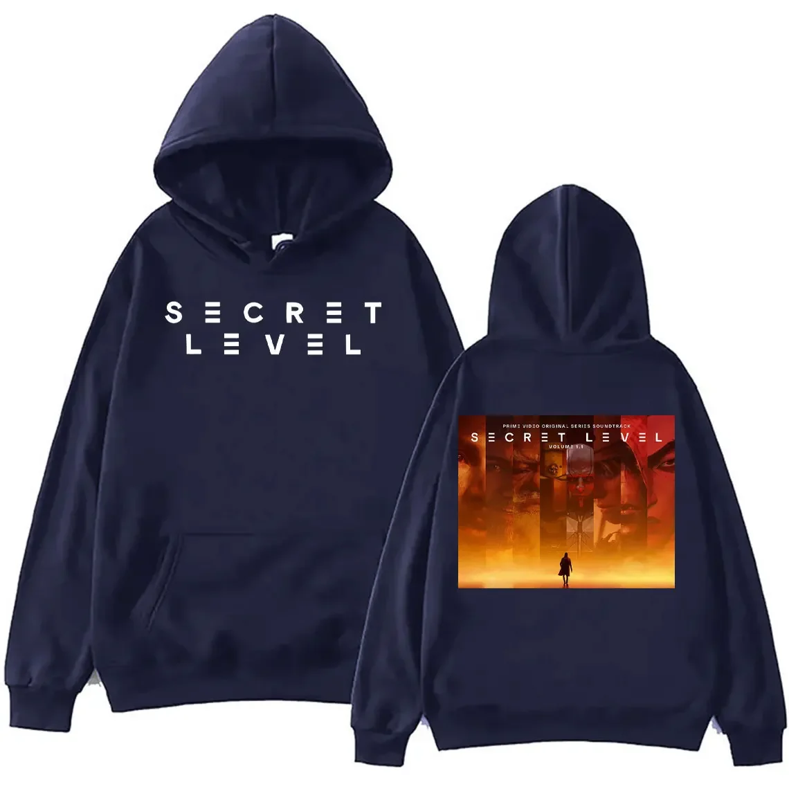 2024 TV Secret Level Gamer Classic Long Sleeve Tops Men Women Sweatshirt Hoodied Gifts Graphic Pullover Sudadera Hombre Y2k Tops