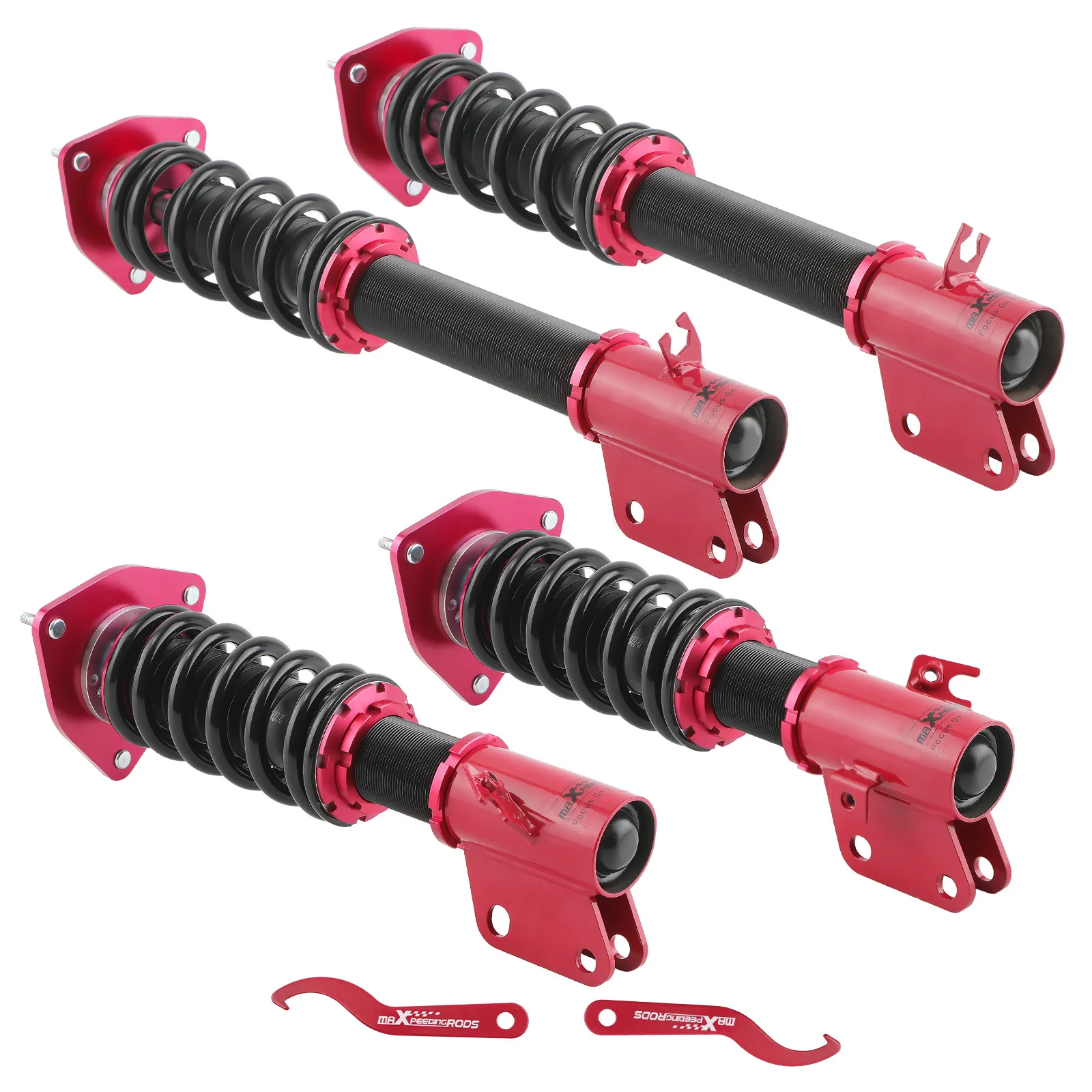 MaXpeedingrods Adjustable Coilovers Coils Kit For Subaru Impreza WRX 2000-2007 Coilovers Suspension Shocks Absorbers