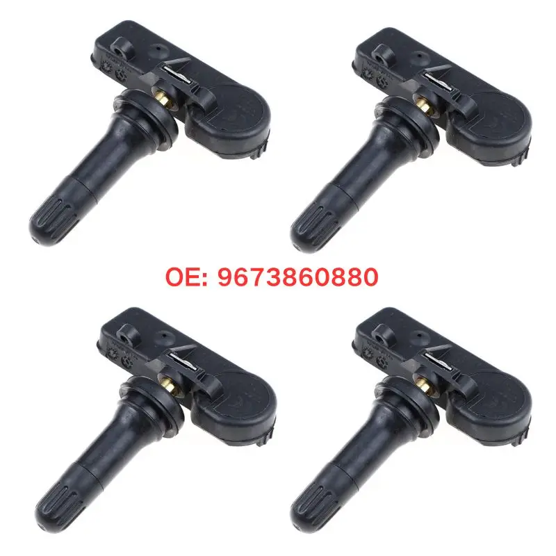 

9673860880 Tire Pressure Sensor Fit for Citroen C4 C4L Berlingo DS DS4 DS5 2008-2013 Peugeot 3008 308 Bipper RCZ 433MHZ Car TPMS