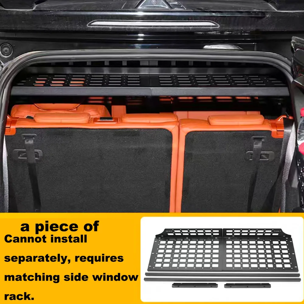 Rear Trunk Upper Horizontal Storage Panel For BAIC JISHI Polestones 01 ROX 01 2024 2025 2026