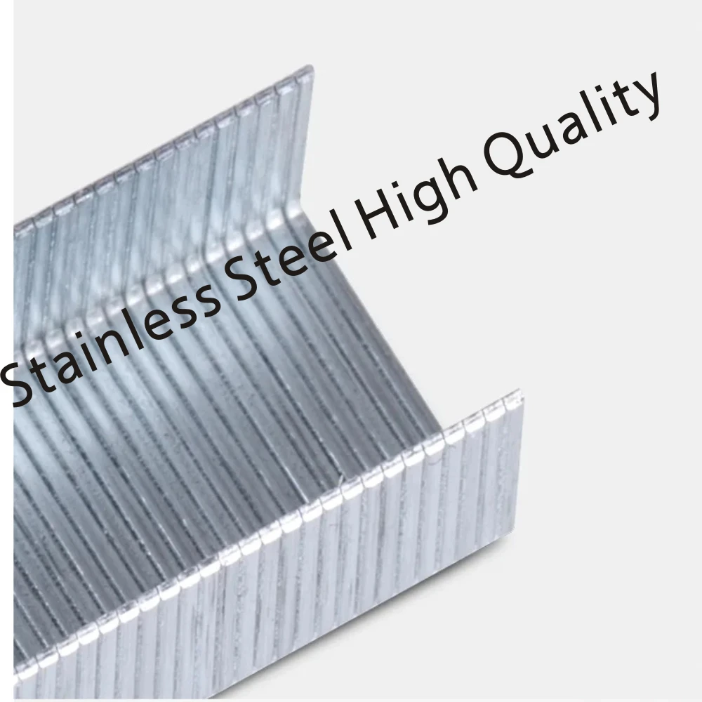 0010 10# Universal Staple Steel Stationery School Binder Office Staple Stainless Steel Binding Suitable for Small Staple Binding