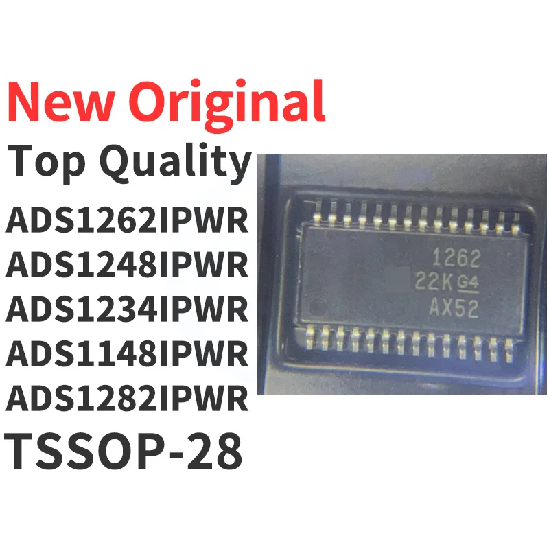 (1 pezzo) ADS1262IPWR ADS1248IPWR ADS1234IPWR ADS1148IPWR ADS1282IPWR TSSOP-28 nuovo originale