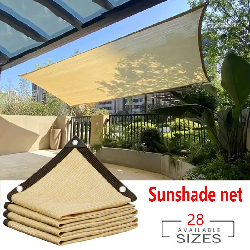 UV Protection Sunshade Net, High-Quality Sunscreen Fabric, Plant Shading Net, Sunshade Garden Net, 4 M, 5m