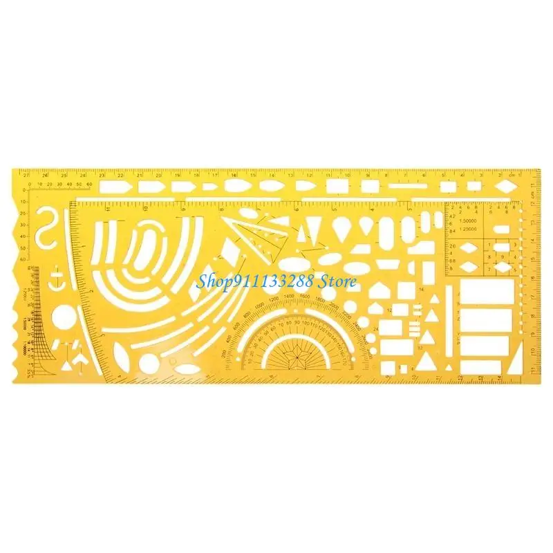 

G88D Горячий профессиональный универсальный шаблон для мебельного строительства и архитектора, линейка 1:100