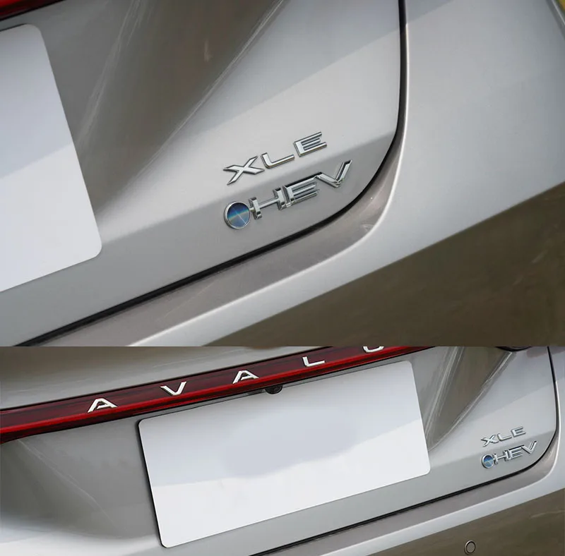 ثلاثية الأبعاد تصفيف السيارة HEV غطاء السيارة درابزين الجذع الخلفي بونيه لوحة ملصق مائي شعار شارة ملصق لهايلاندر جرانفيا سيينا أفالون