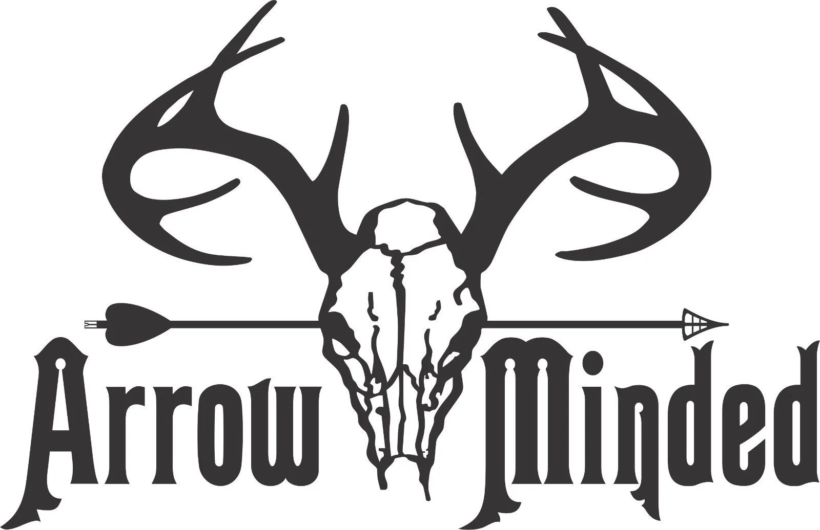 

For Bow Arrow Hunting Deer Skull Whitetail Hunter Truck Window Vinyl Decal Sticker Car Styling