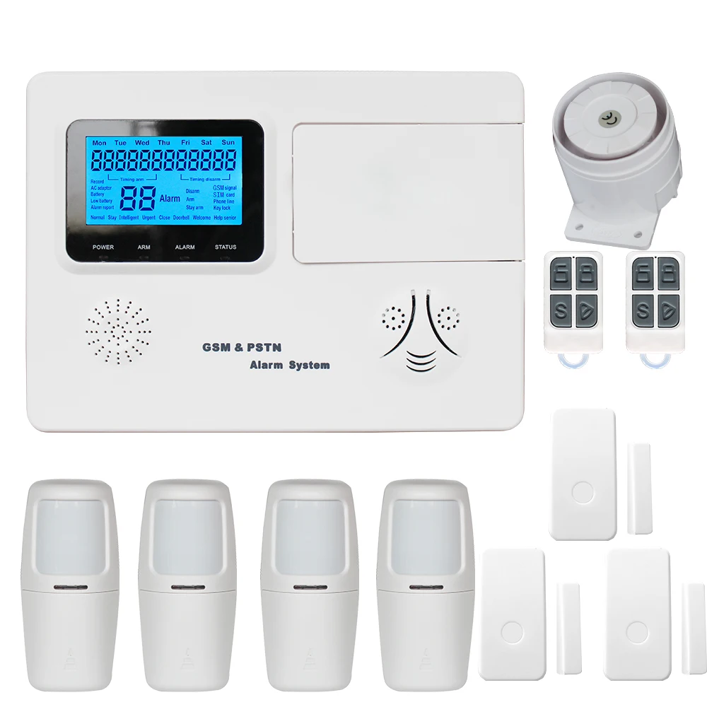 6 Groups Alarm Phone Call Anti Theft Alarm System