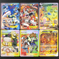 Self Made PTCG English Giratina VSTAR Mewtwo Kyogre Groudon Tyranitar Moltres Latias Milotic Hobby Collection Flash Card Toy
