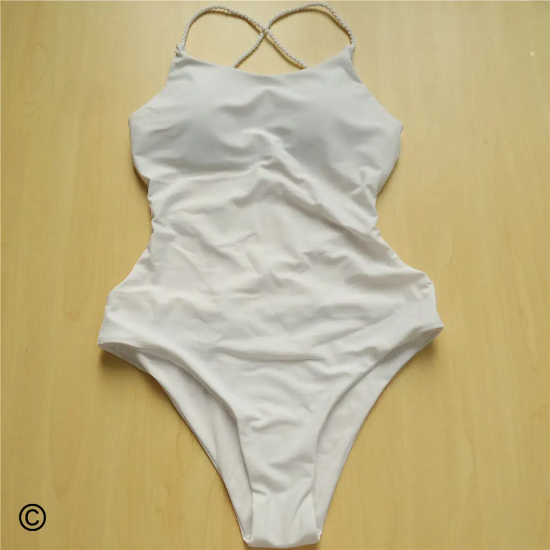 7 Farben 2026 Geflochtener Riemen Kreuzrücken Sexy Einteiliger Badeanzug Damen Bademode Badeanzug für Frauen Schwimmkleidung V127 – Detail 39