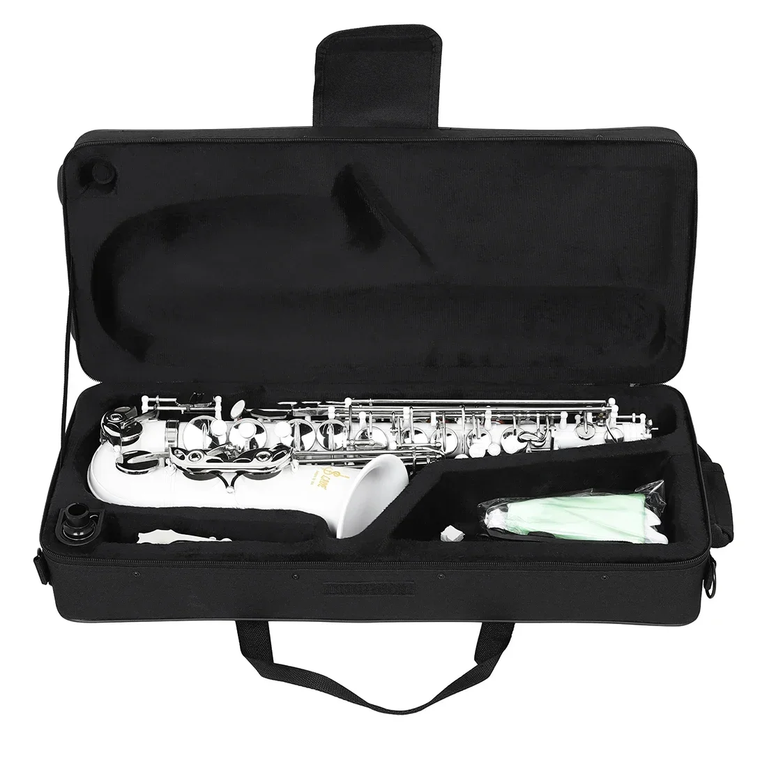 SLADE E-flat Alto Saxophone Brass Saxphone Tube Body Complete For Professional Performance Woodwind Instruments With Accessories