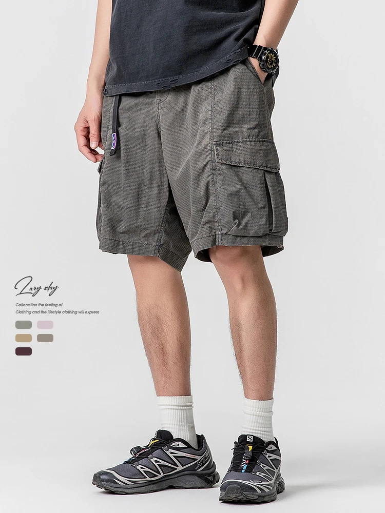 

Мужские рабочие брюки LAZY DAY Original: свободный крой, быстросохнущие, летние, повседневные, для молодежи, энергичные, стильные