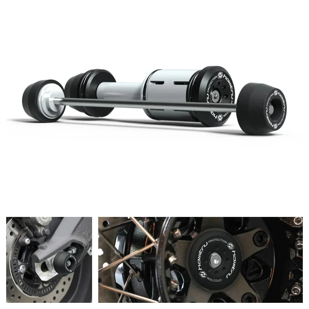 

For BMW R1200GS R1250GS / R1200GS R1250GS Adventure 2013-2023 Front Rear Axle Fork Crash Slider Motorcycle Wheel