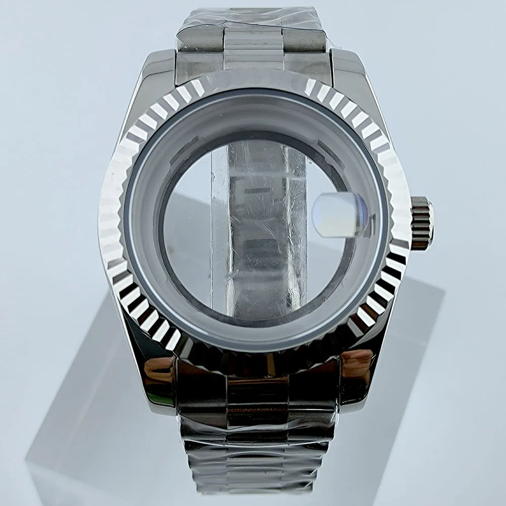 Miyota8285 Watch Case 39mm Case Movement watch automatic mechanical watch sapphire glass men watch fit 8285 movement watch tool