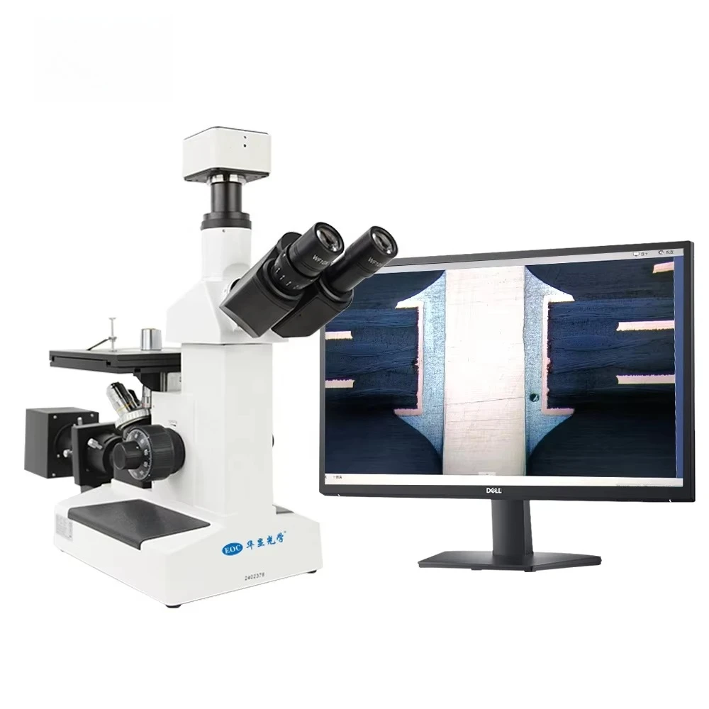 M2000D مجهر رقمي بصري ثلاثي العينيات ستيريو مقلوب - كاميرا مدمجة 20 ميجابكسل، USB3.0، تكبير 50x-1000x