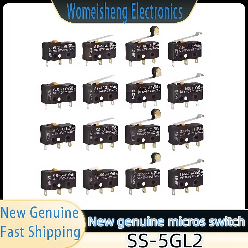 

New Genuine SS-5GL2 Microswitch 1PCS
