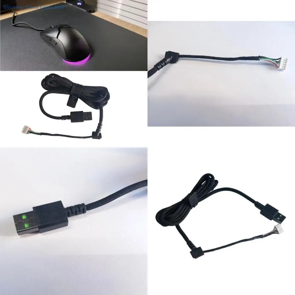 

A3PD Soft Durable Mouse Line Replacement For ViperMini Game Mouse Cable