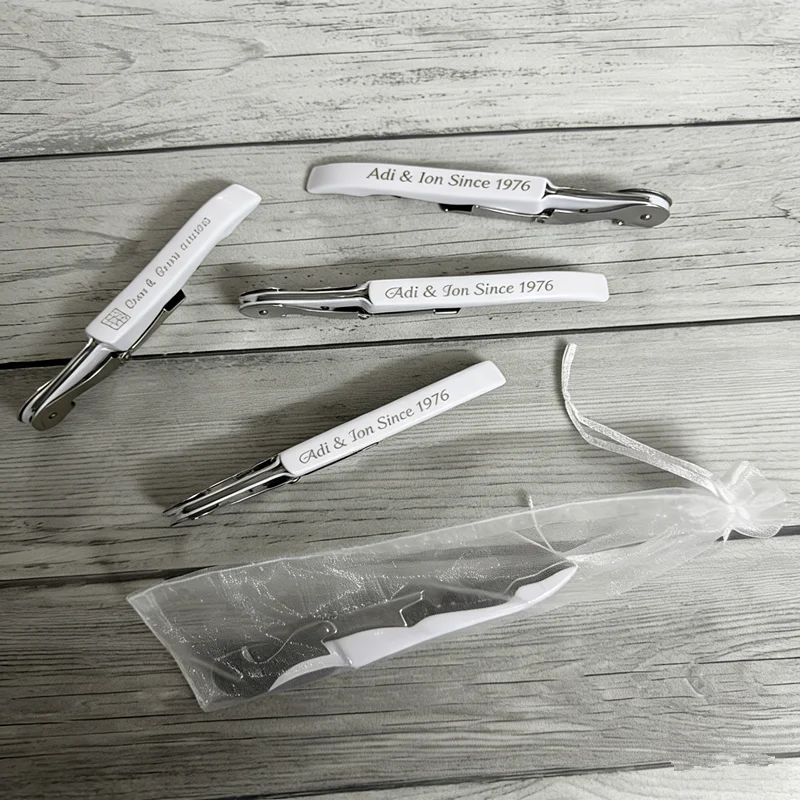15-20 -25-30Pcs Personalized Seahorse Wine Bottle Opener, Small Gift for Guests, Wedding Party Gifts
