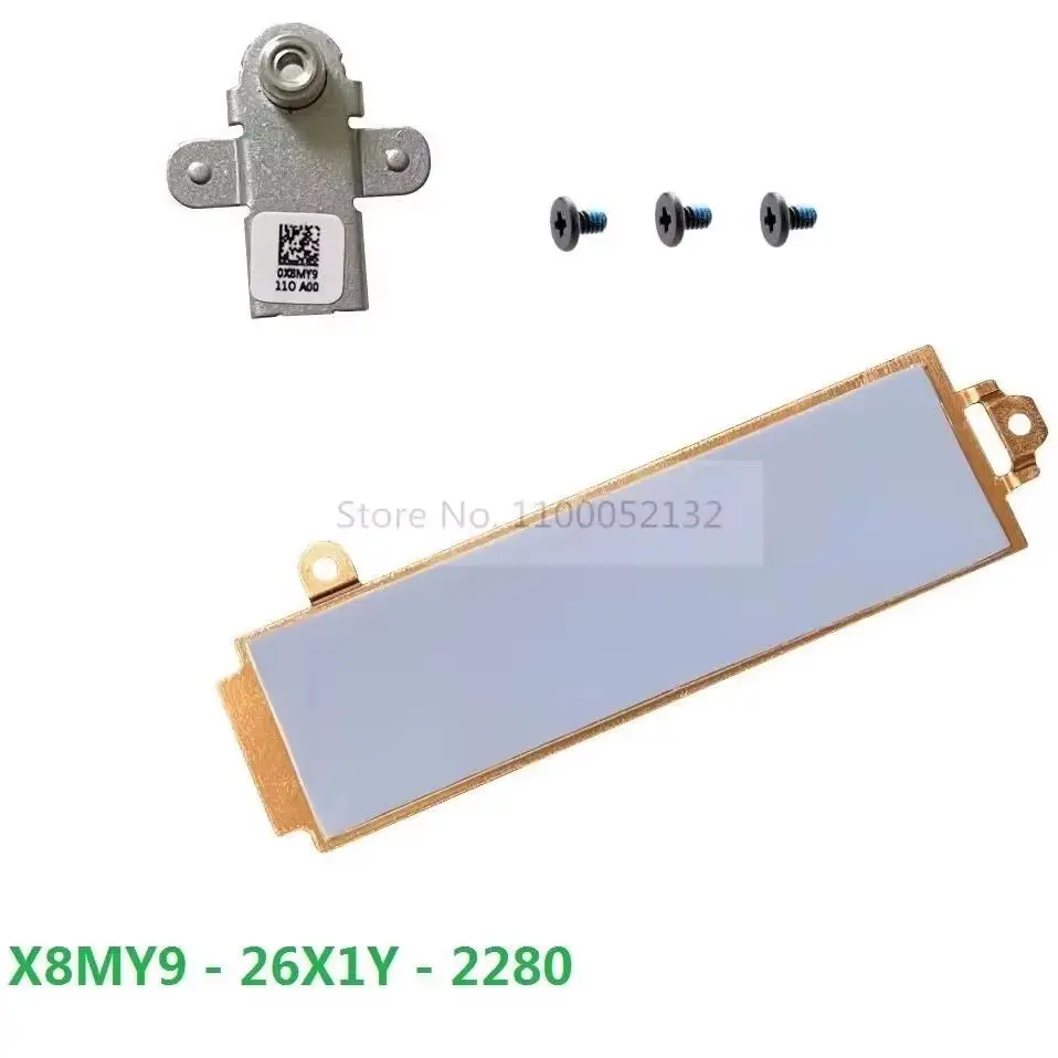 Replacement NGFF M.2 NVME 2230 2280 SSD Copper Heatsink Shield Bracket Holder Tray X8MY9 FJ75H 26X1Y For Dell G15 5510 5511 5515