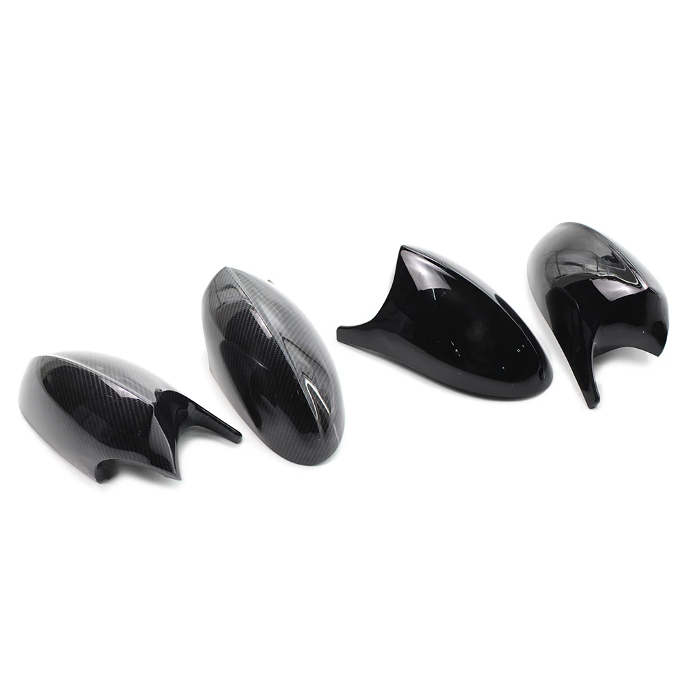 1Pair ABS Car Rearview Side Mirrors Cap Cover Trim For BMW 3Series E90 E91 328i 328xi 335xi 2005-2008 & E92 E93 E81 E82 E87