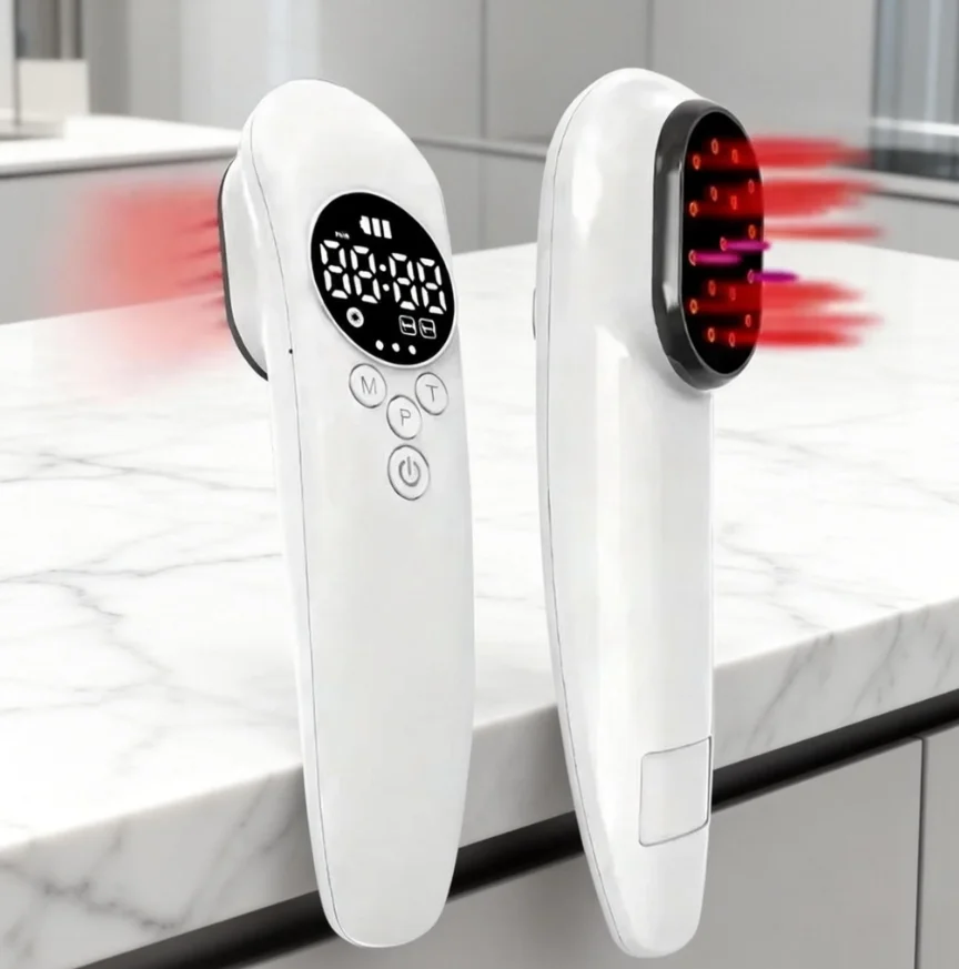 

Лазерный терапевтический аппарат 3x808 нм LLLT | Физиотерапевтическое оборудование для облегчения боли в теле, коленях, при артрите, застывшем плече и для животных