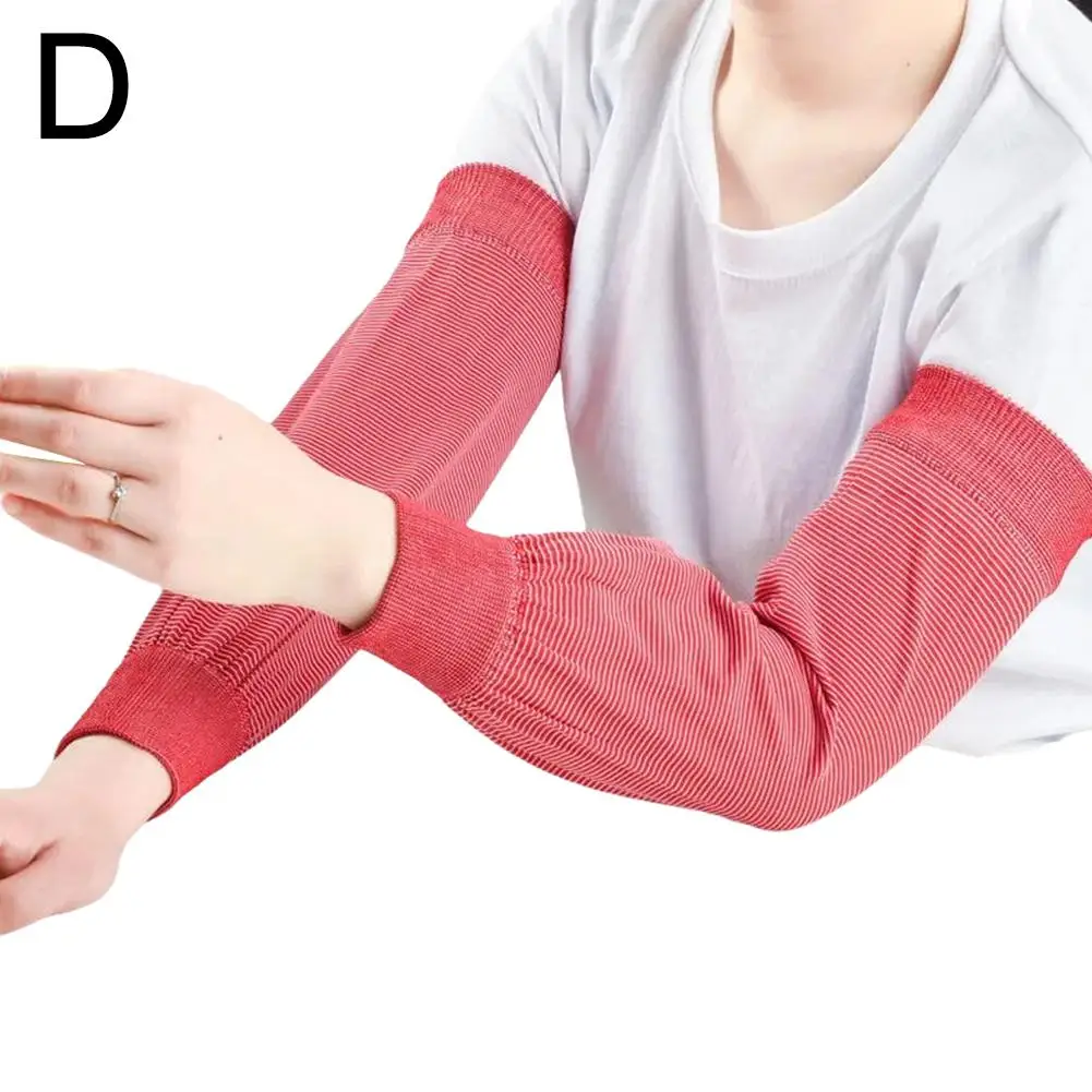 Summer Cooling Arm Sleeves Sun UV Protection Hand Cover Arm Basketball Warmers Sunscreen Sports Fishing Cycling Sleeve Runn J1S3