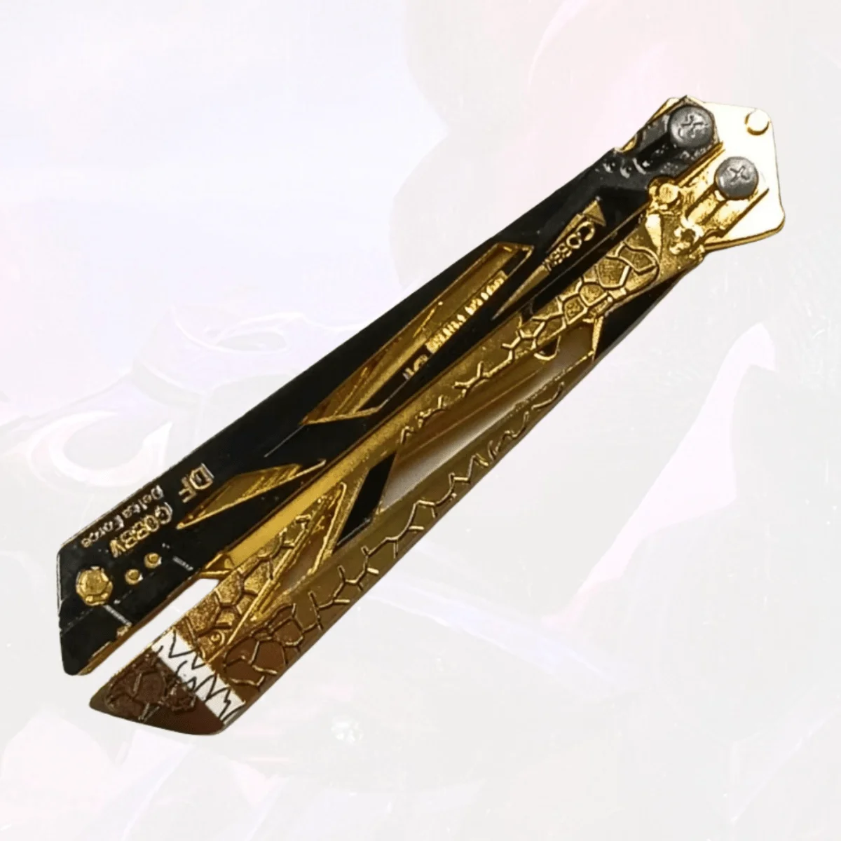 ดาบคาตานะโลหะเดลต้าฟอร์ซ ชาโดว์เบลด ขนาด 8.6 นิ้ว ดาบคาตานะ ดาบซามูไร ดาบนินจา ของแท้ อุปกรณ์คอสเพลย์ ของเล่นประกอบฉาก