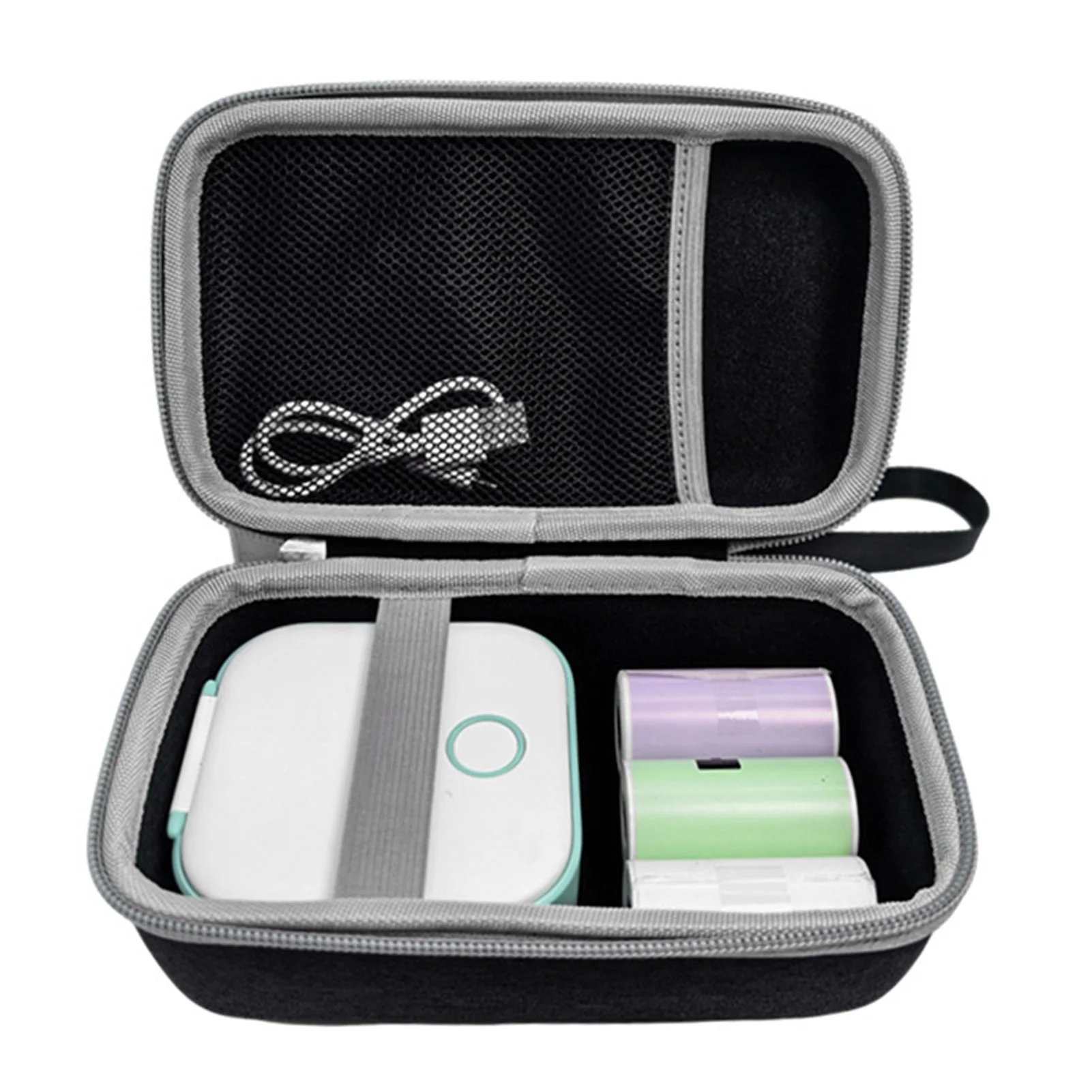 Label Maker Case Fit for Phomemo M02 M02S M02 Pro Q30S Portable Sticker Printer Machine Bag Portable Label Maker Storage Case