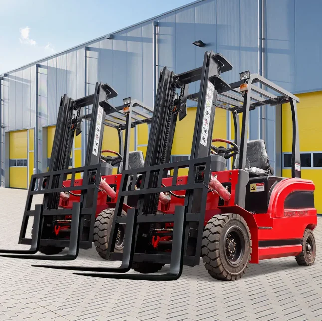 OEM Electric Pallet Stacker Forklift With CE/EMC Certification For Global Export And Shipping