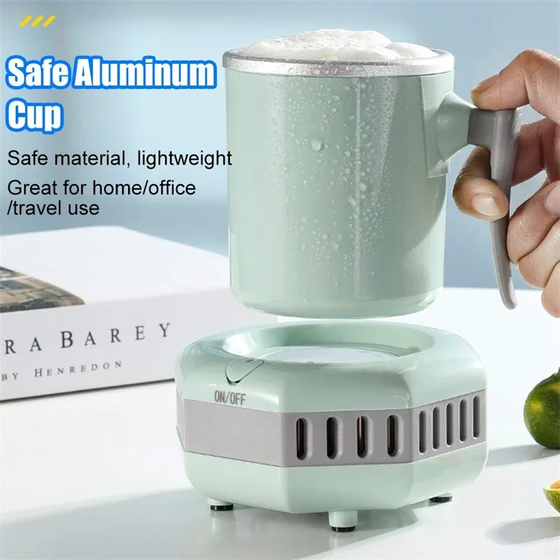 Fast Refrigeration Cup Portable Ice Cooling Cup Office Home Quick Cold Cup Freezing Machine Smart Quick Cooling Heating Cups