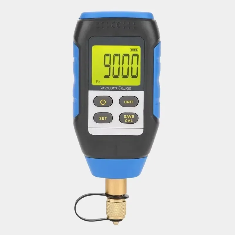 Portable high-precision digital display combined pressure and vacuum absolute pressure gauge