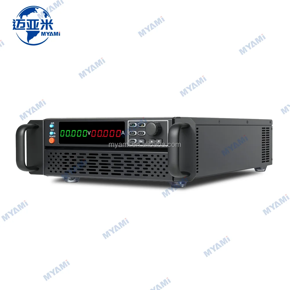 Myami 900w 1000w 2000w 2u Half Width Adjustable Laboratory 80v 100v 600v 800v High Current Wide Range Rack Dc Power Supply