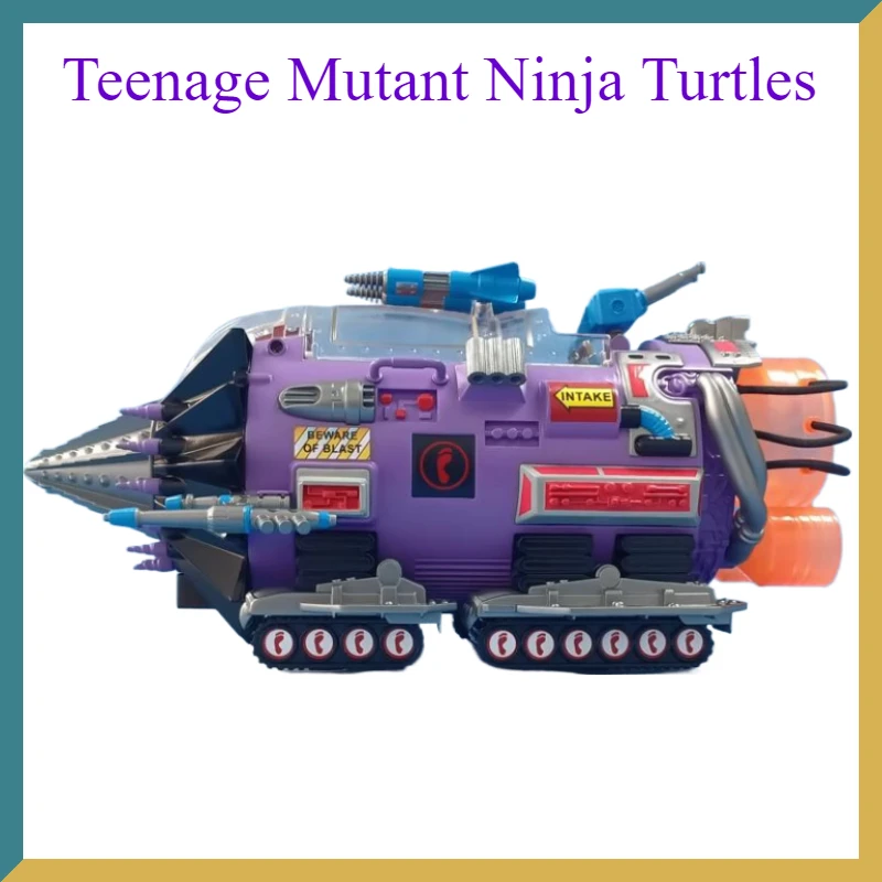 

New Caixing 1990 TMNT Ninja Turtles Anime Vehicle Variation Land Cruiser Transport Module Figures Model Toys Collection Gift
