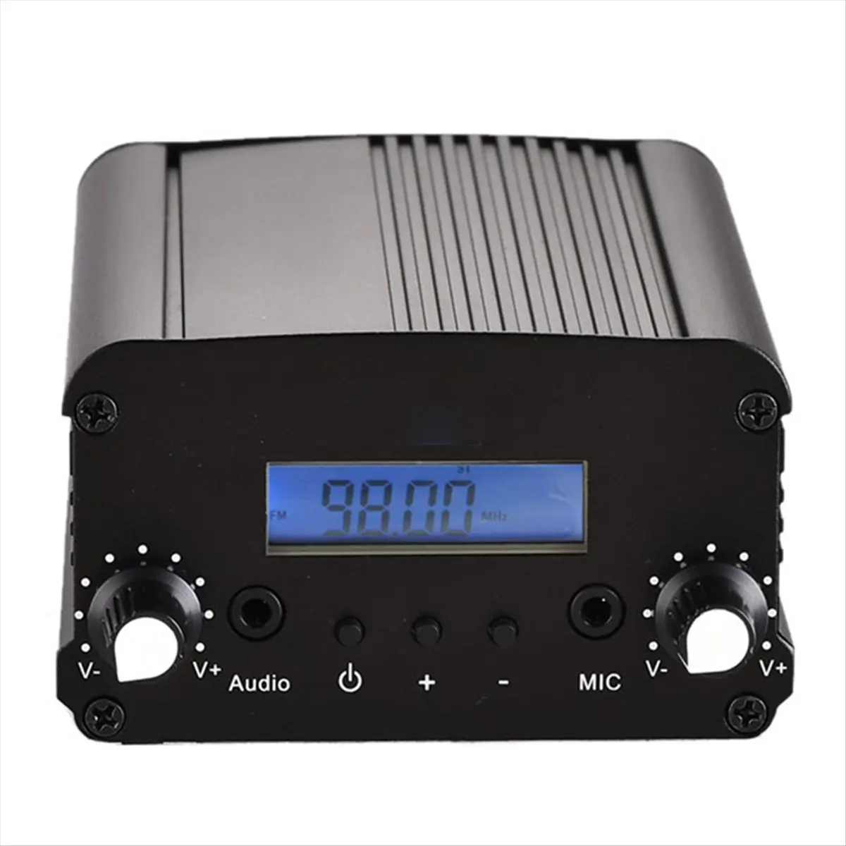 Top Sale Long Range FM Transmitter for Drive-in Church, School & Supermarket Events, Light Shows Conference Stereo EU Plug
