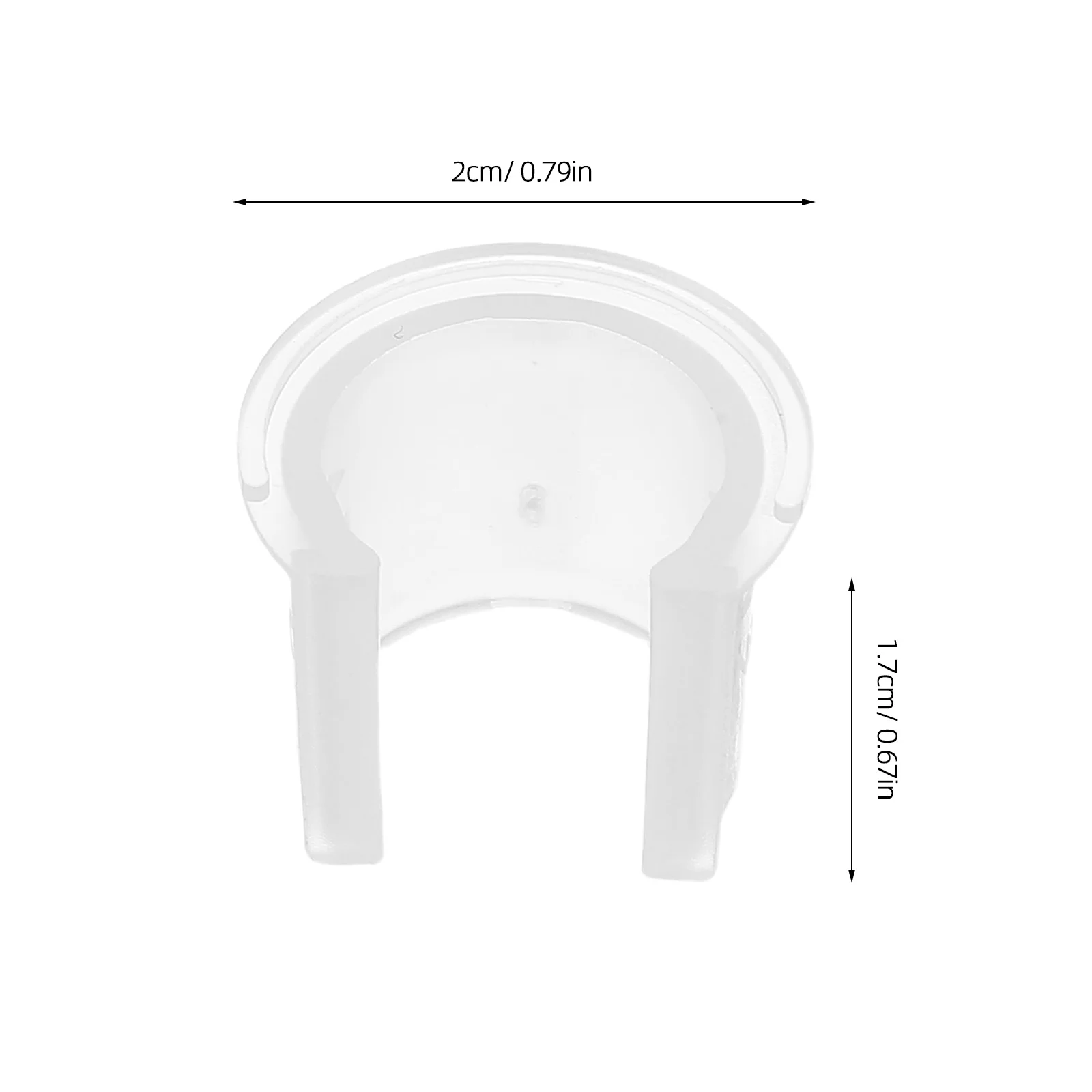 로션 병 잠금 디스펜서 펌프 클립 여행용 샴푸 펌프 액세서리용 플라스틱 용기 클립 20개